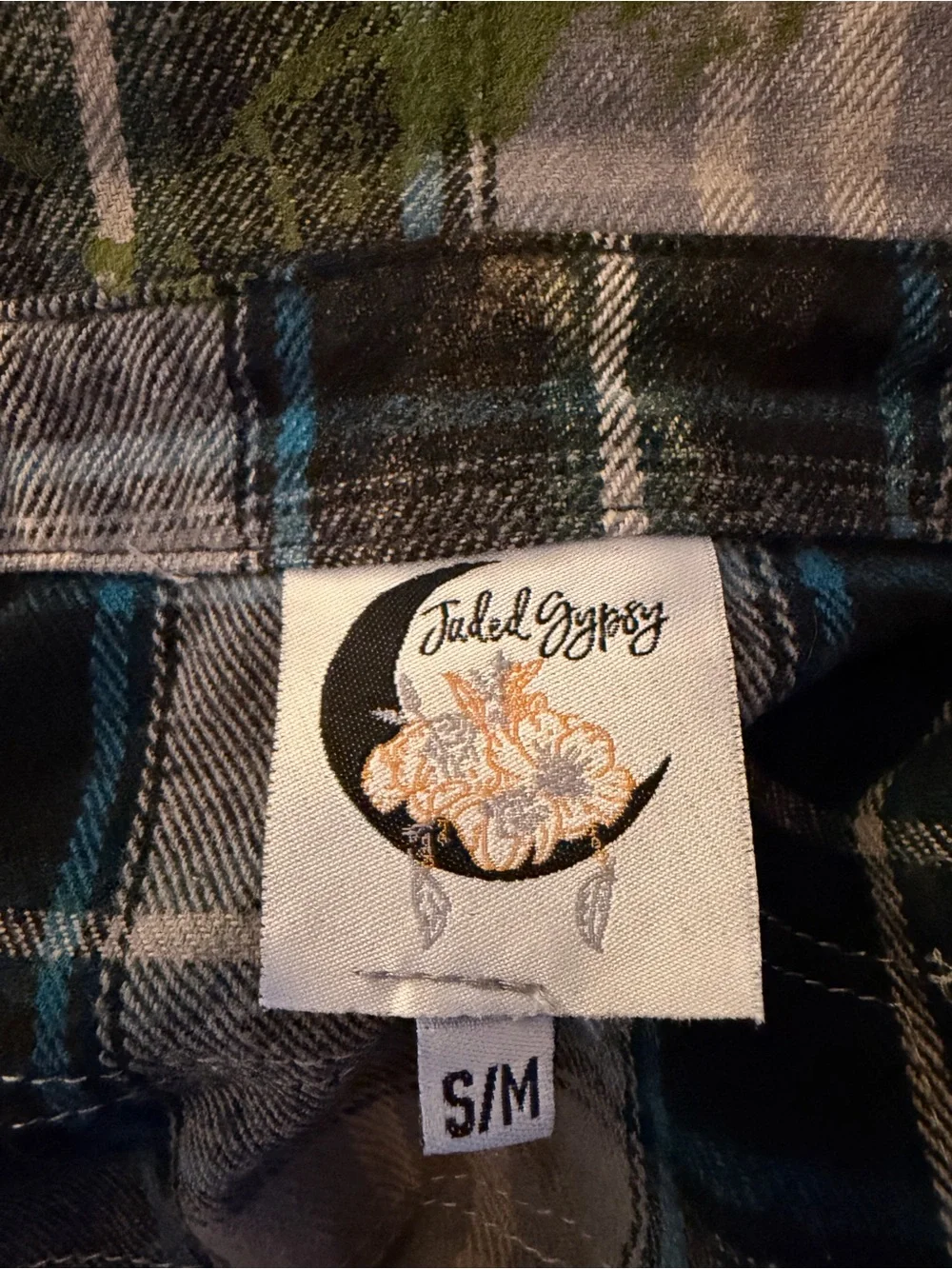 Jaded Gypsy lightweight plaid